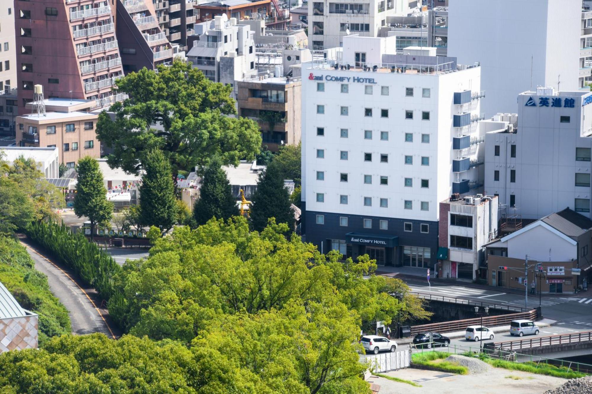 &And Comfy Hotel Kumamoto Jo View Exteriör bild
